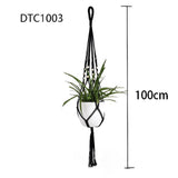 Handmade macrame plant hanger pot holder pot tray/pot hanger pot tray for wall decoration countyard /garden pot tray for plant